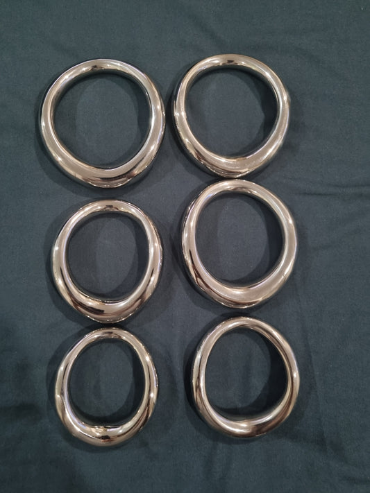 Ergonomic Stainless Steel Cock Ring - PRE ORDER NOW!